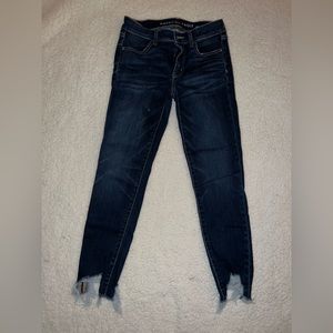 American Eagle Distressed Skinny Jeans
